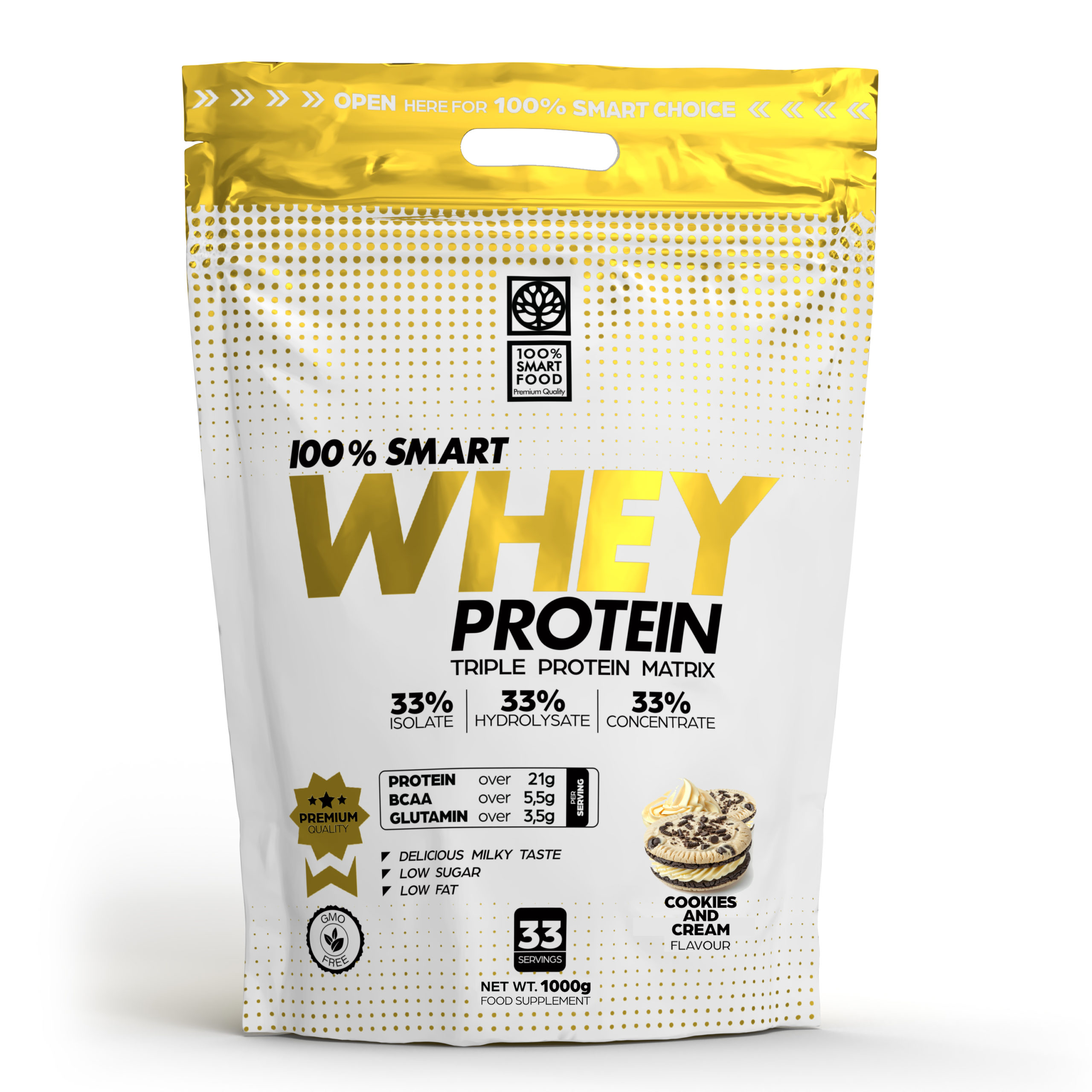 100% Smart Whey Protein - 1000 g - Slika 22