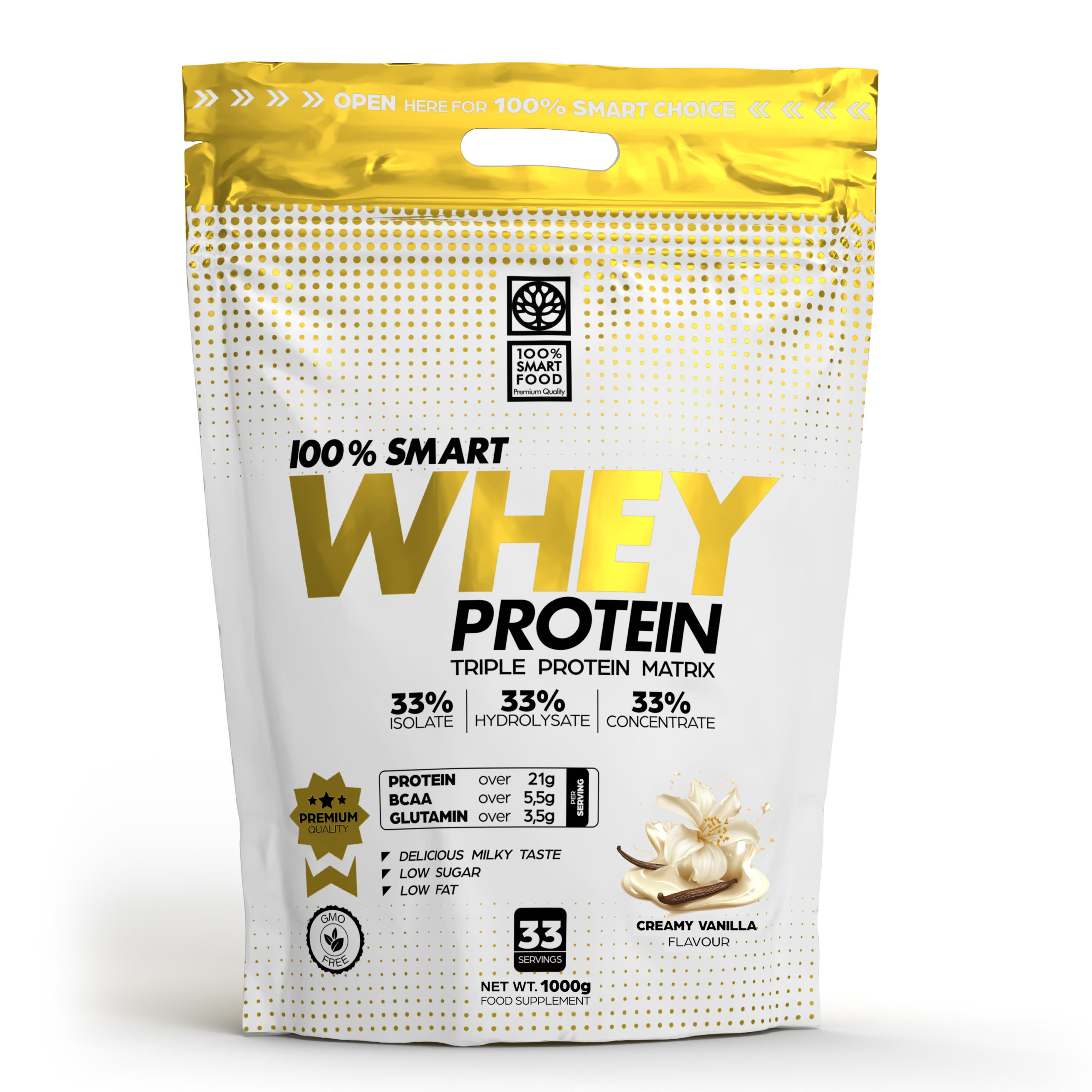 100% Smart Whey Protein - 1000 g - Slika 21