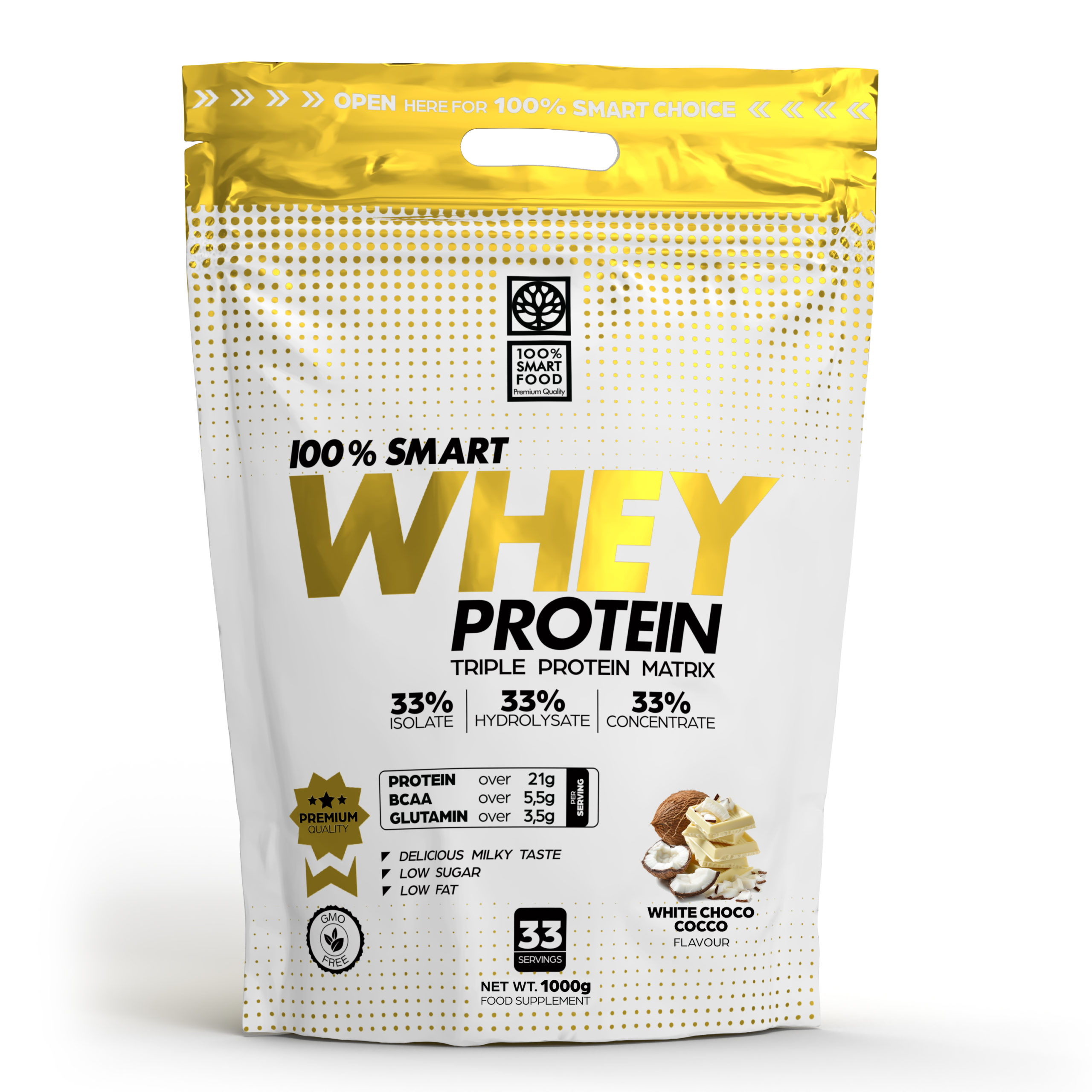 100% Smart Whey Protein - 1000 g - Slika 17