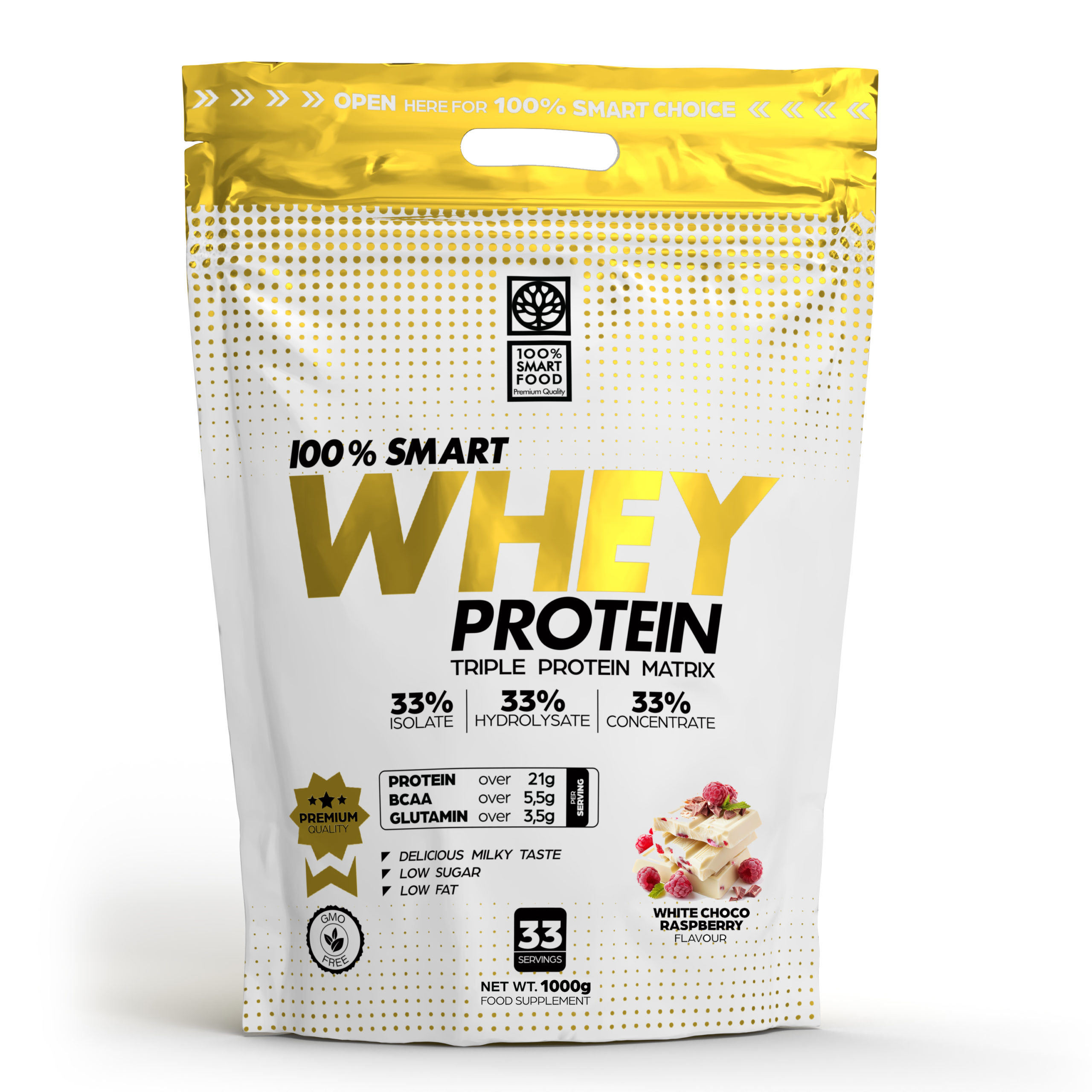 100% Smart Whey Protein - 1000 g - Slika 16