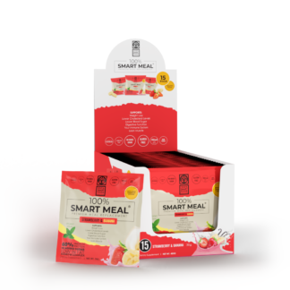 100% SMART MEAL - STRAWBERRY/BANANA 15x30g