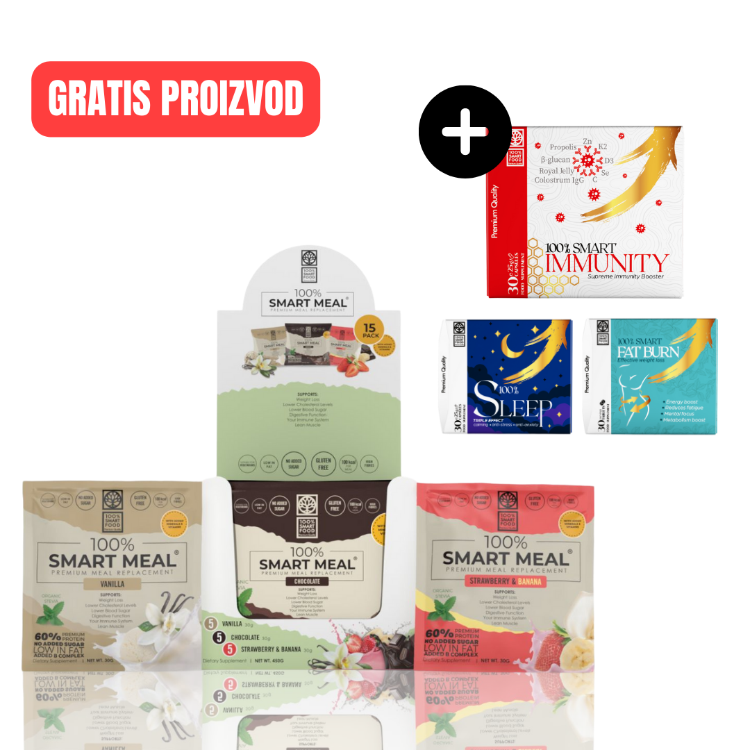 100% SMART MEAL - MIX15x30g - Slika 10