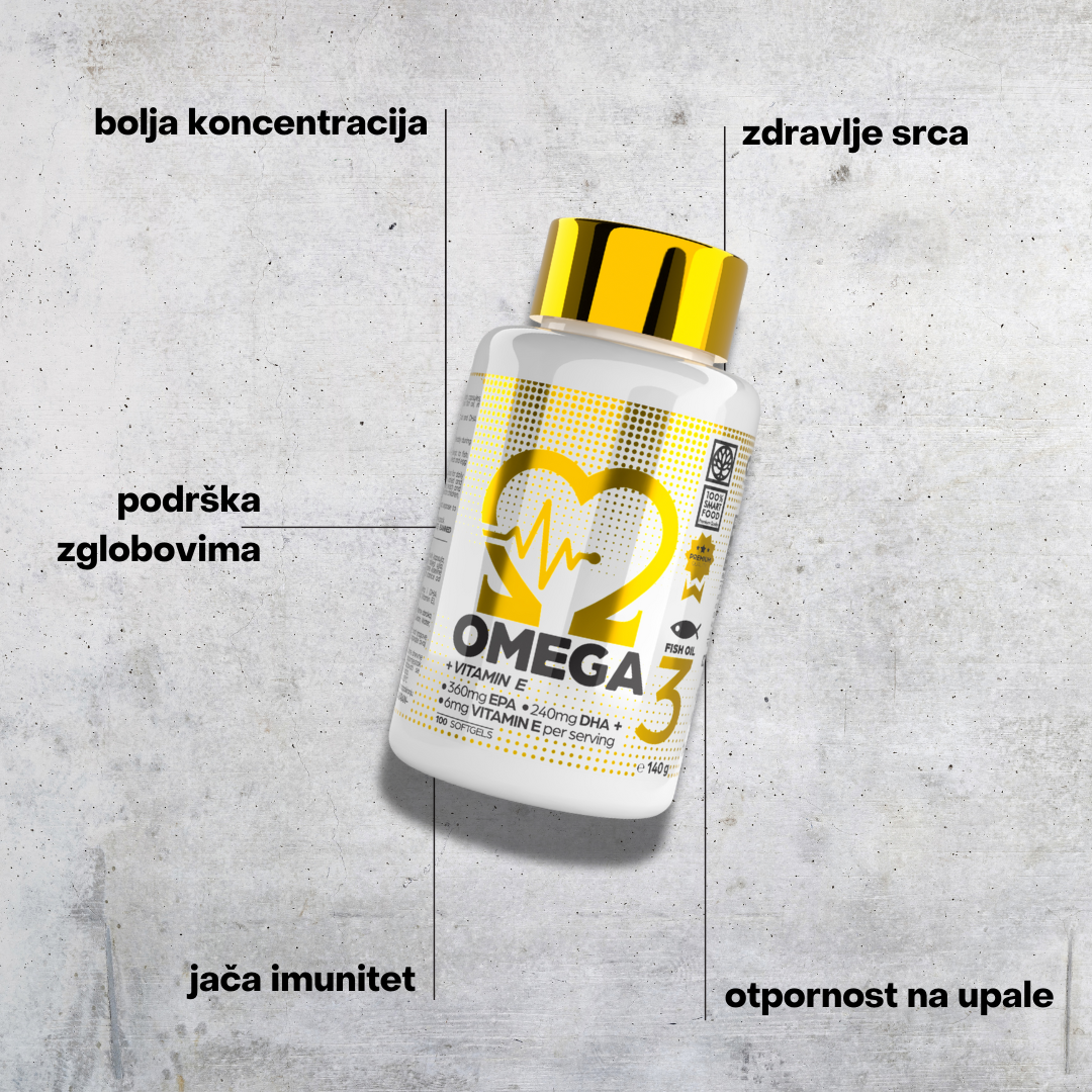 100% Smart Omega 3 - 100 softgel kapsula - Slika 20
