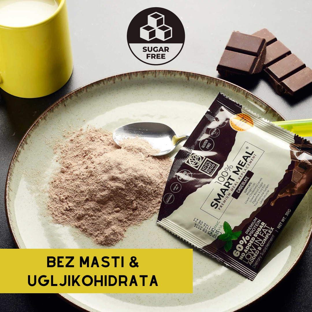 100% SMART MEAL - ČOKOLADA 15x30g - Slika 2