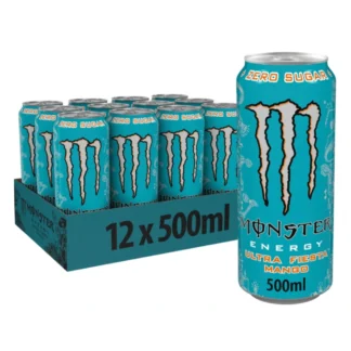 MONSTER Ultra Zero Sugar Fiesta Mango - 12x500ml