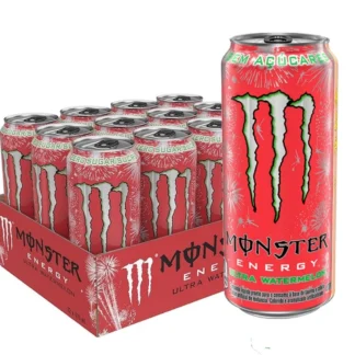 MONSTER Ultra Zero Sugar Watermelon - 12x500ml