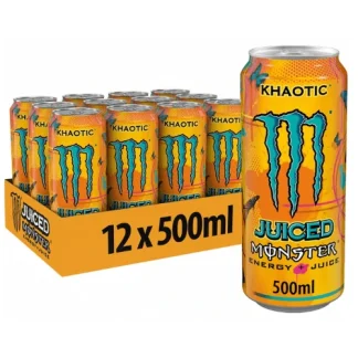 MONSTER Energy Juice Khaotic - 12x500ml