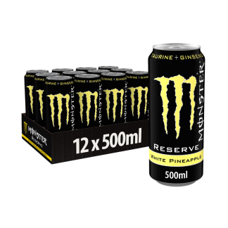 MONSTER Energy Reserve White Pineapple Flavoured - 12x500ml